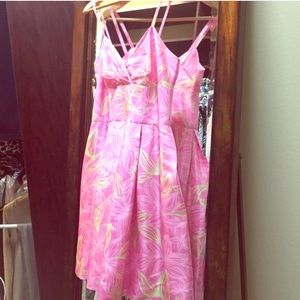 Lilly Silk Dress - Pink - Like new!